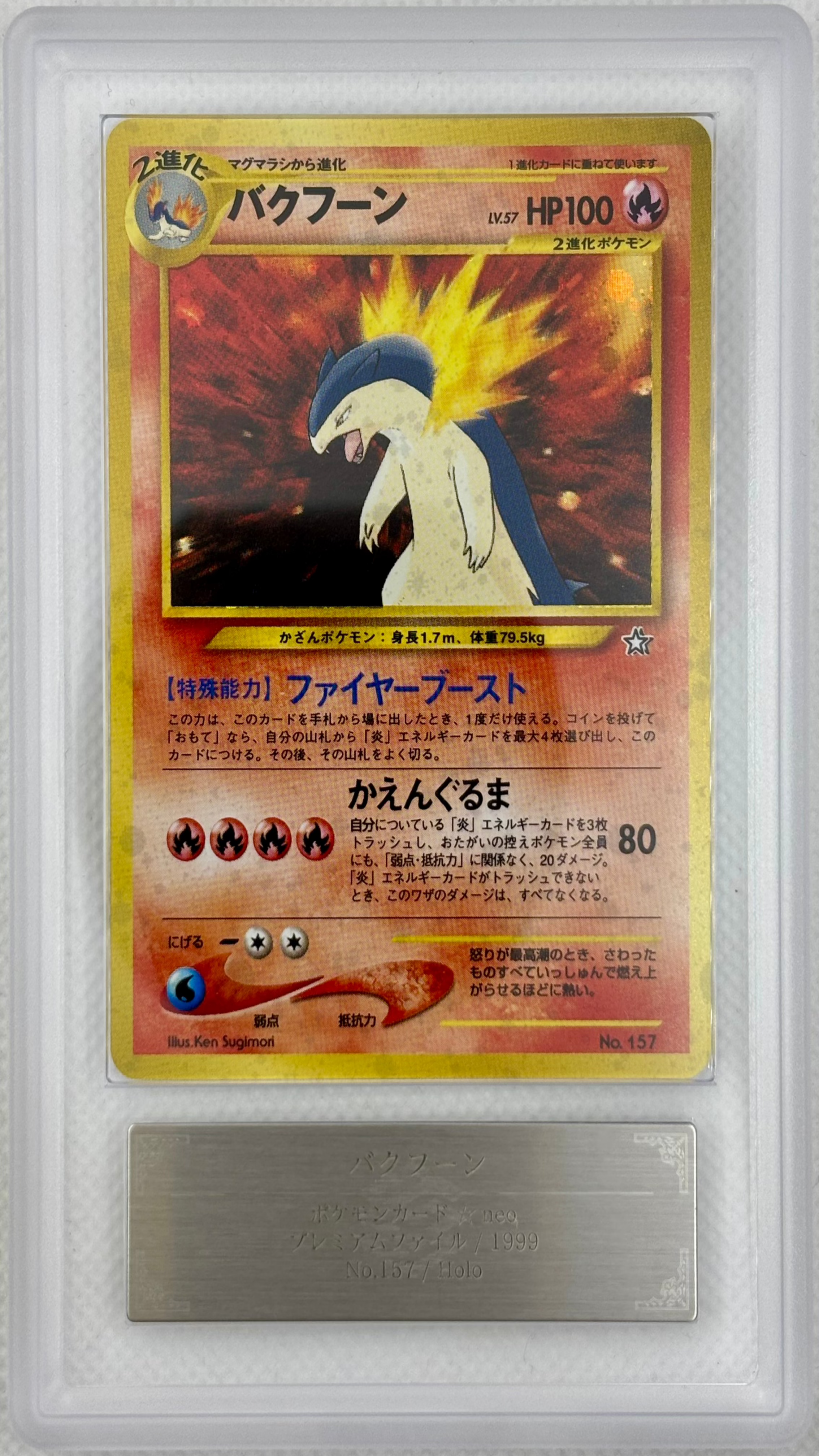 Typhlosion ARS Graded Premium File 1 JapanPopMart Japan Pop Mart Typhlosion ARS Graded Premium File 1 JapanPopMart Japan Pop Mart