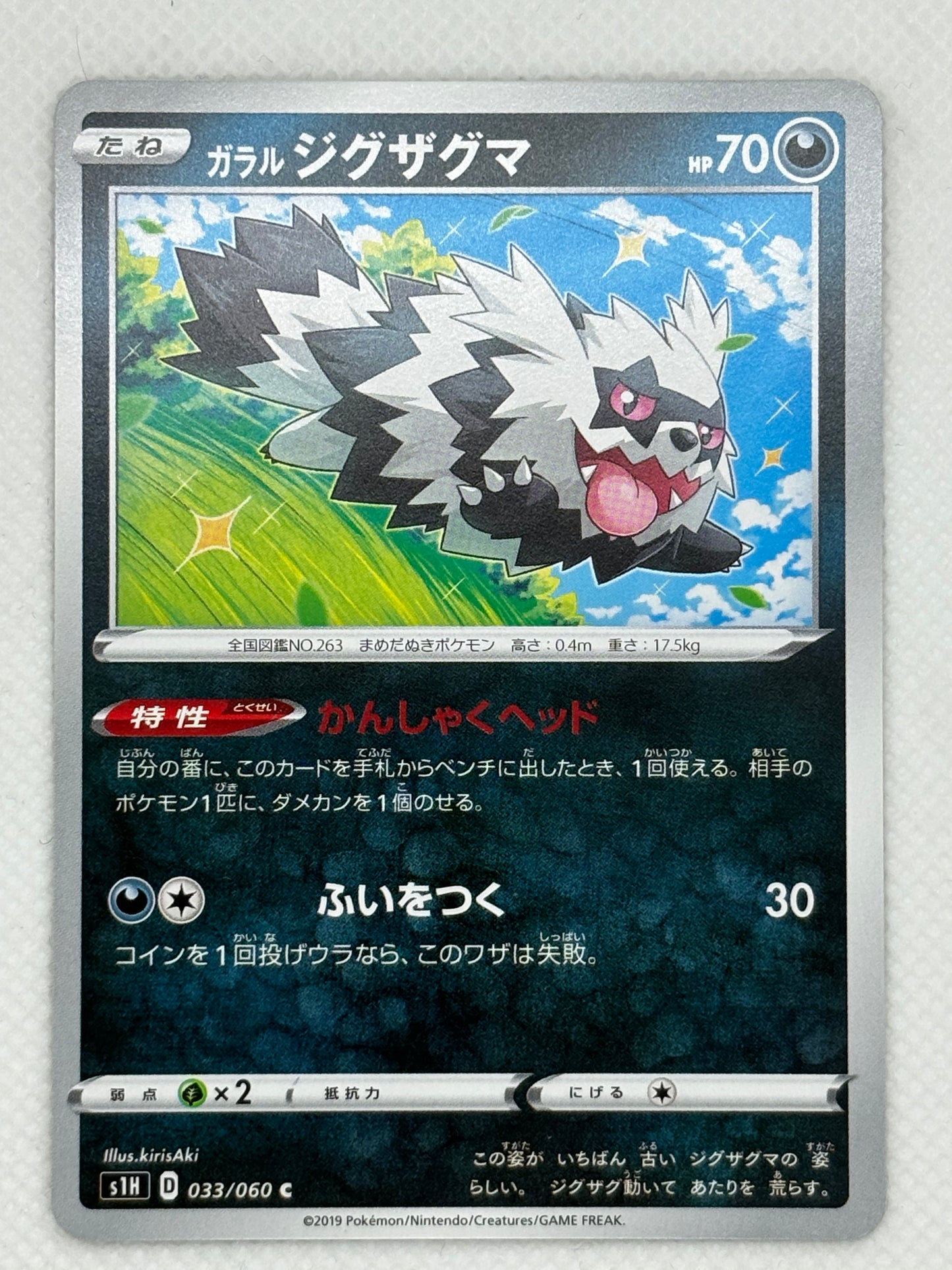 Galarian Zigzagoon