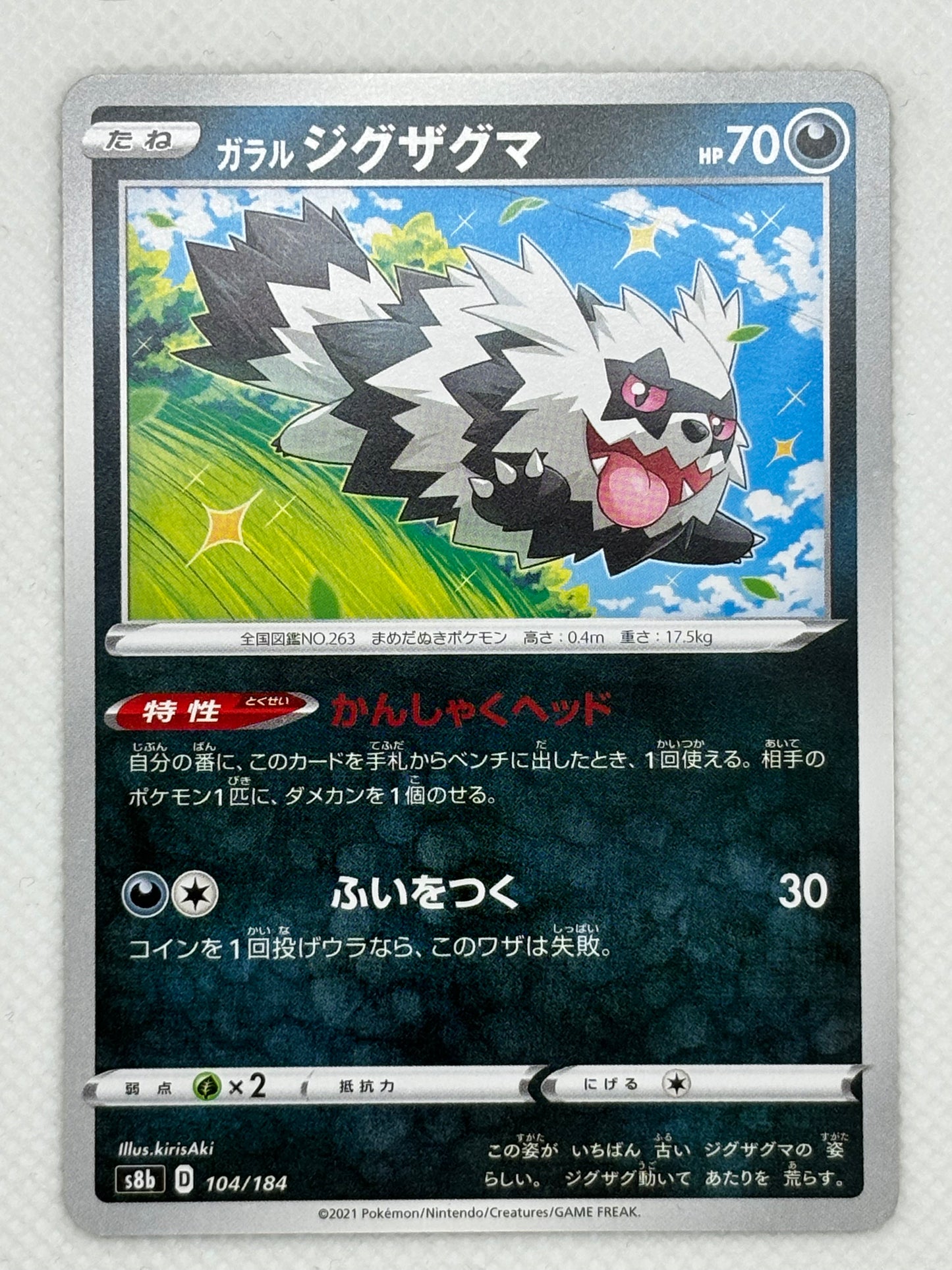 Galarian Zigzagoon