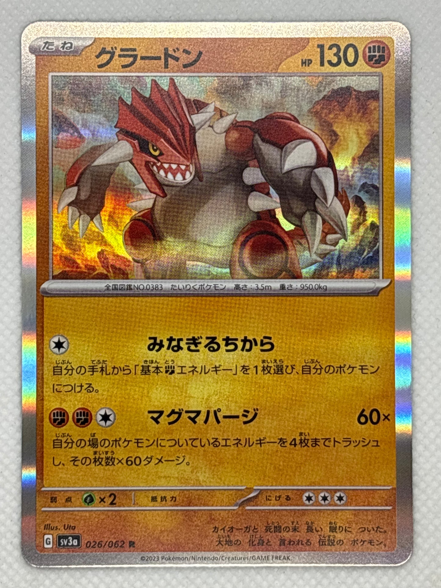 Groudon / Mint opened