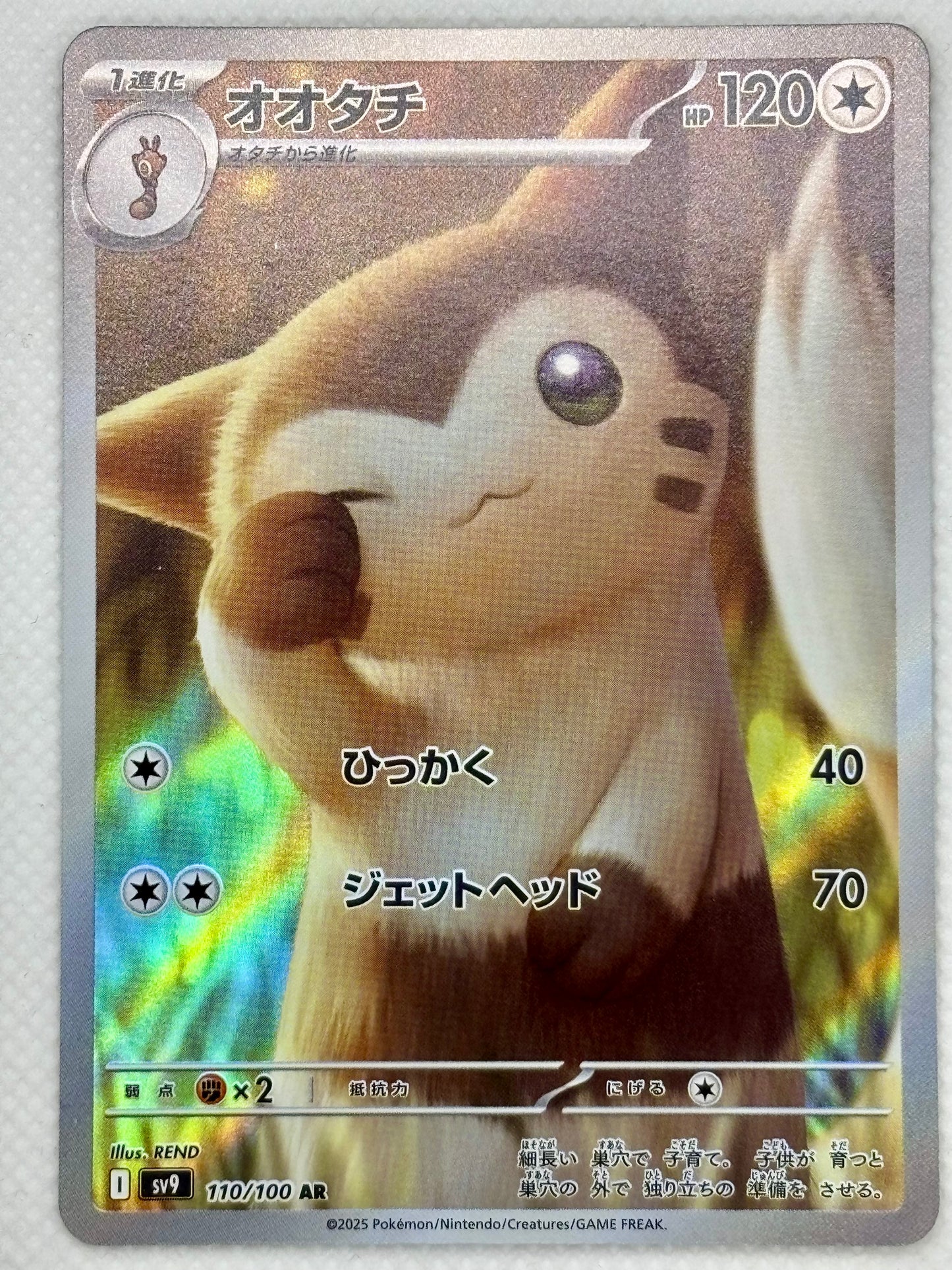 Pokmon Card Furret - Battle Partners - Scarlet & Violet Japan Pop Mart Pokmon Card Furret - Battle Partners - Scarlet & Violet Japan Pop Mart