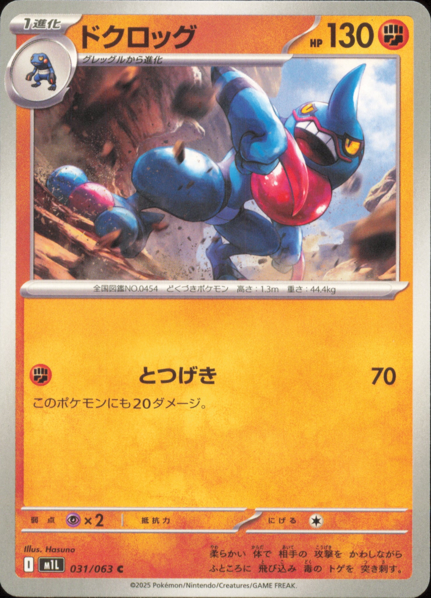 Coatox 031/063 / M1L – recto de la carte