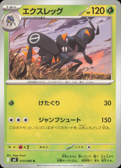 Gambex 010/080 / M2 – recto de la carte