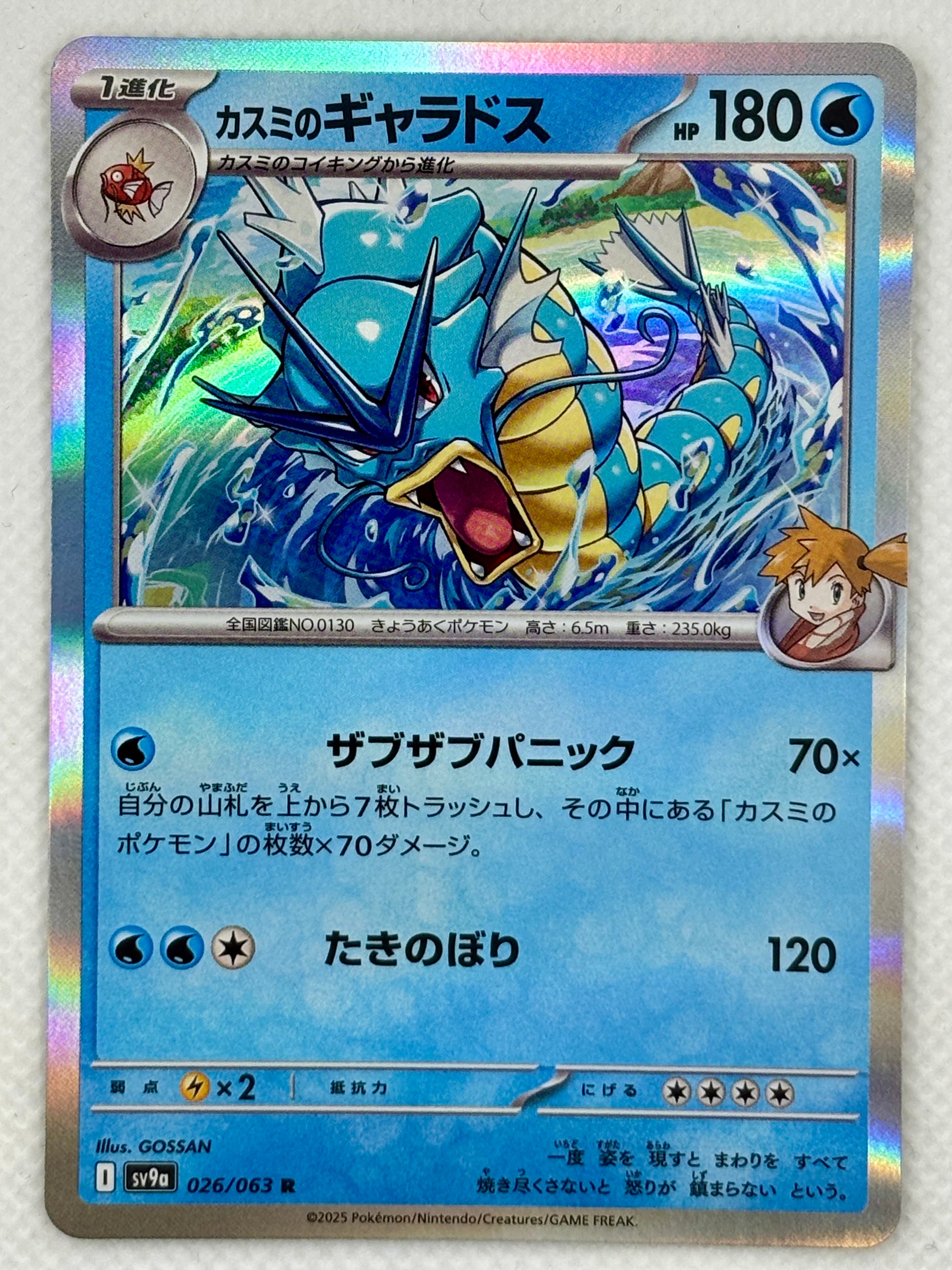 Misty's Gyarados - Hot Air Arena | Powerful Water & Flying Pokmon Card Japan Pop Mart Misty's Gyarados - Hot Air Arena | Powerful Water & Flying Pokmon Card Japan Pop Mart